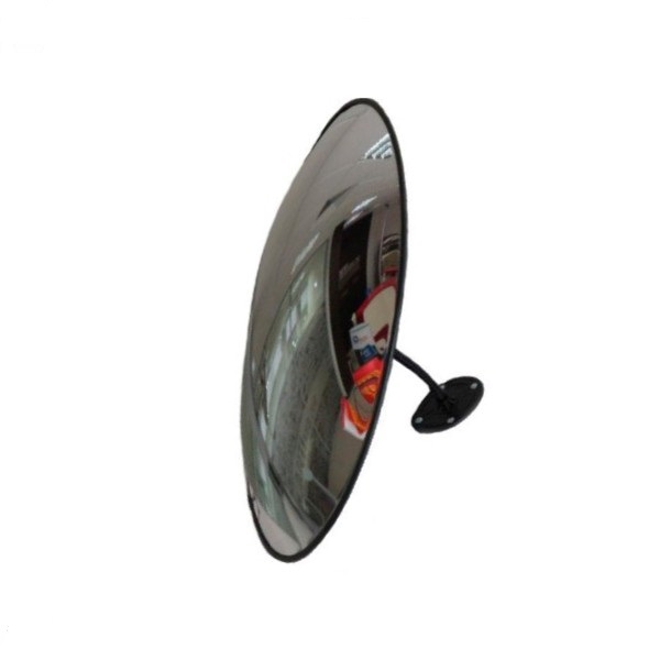 Обзорное зеркало безопасности, диаметр 510 мм, чёрный кант
